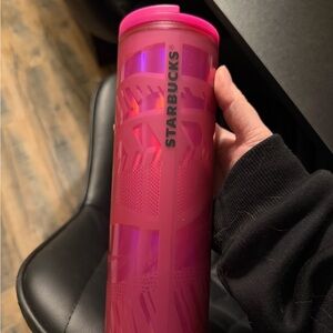 Starbucks Iridescent Pink Tumbler